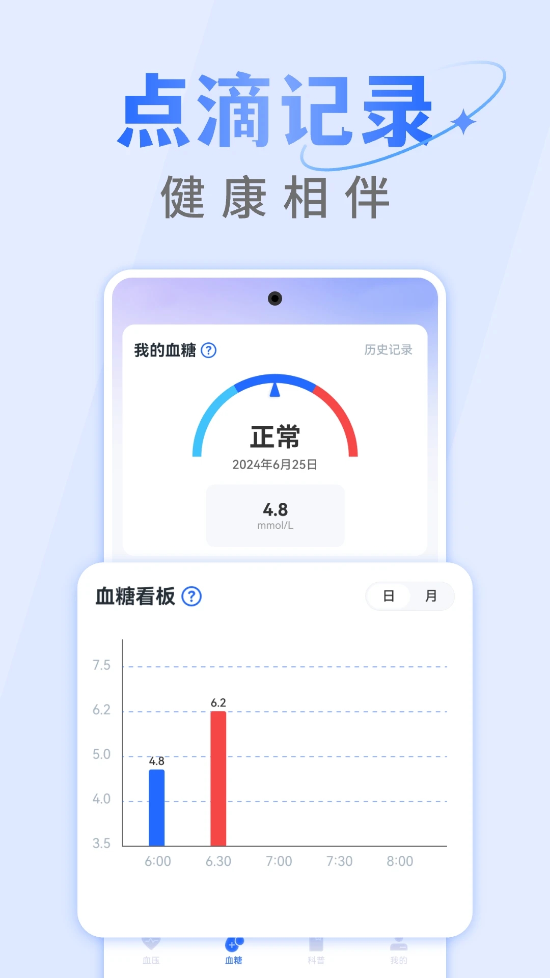 手机血压血糖仪最新版截图3