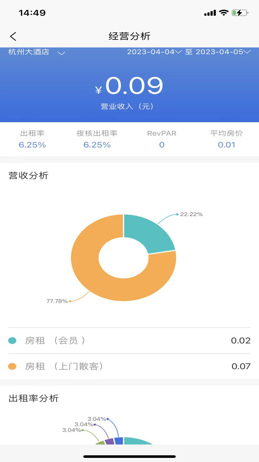 明软酒店管理系统软件截图2