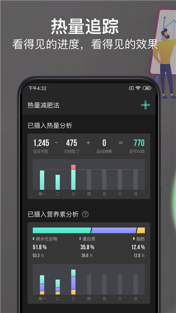 热量减肥法app截图2