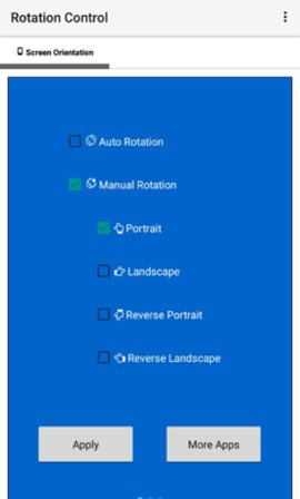 屏幕旋转控制app
