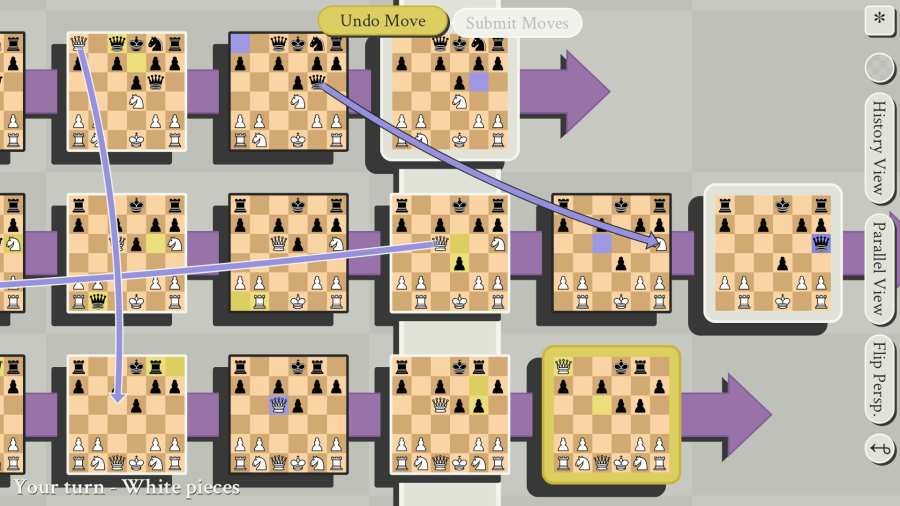 有多元宇宙时间旅行的五维国际象棋截图4