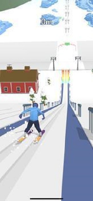 滑雪跳跃3D游戏截图3