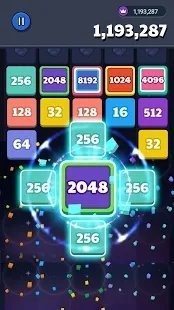 快乐拼图合并2048截图1