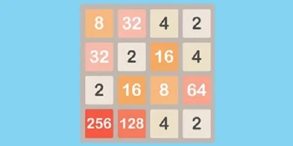 2048合并游戏